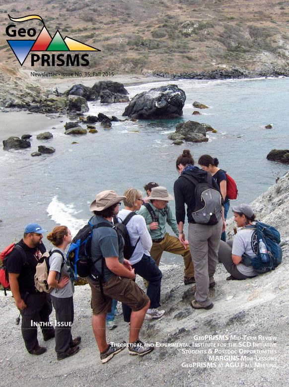 GeoPRISMS Newsletter Fall 2015 issue 35